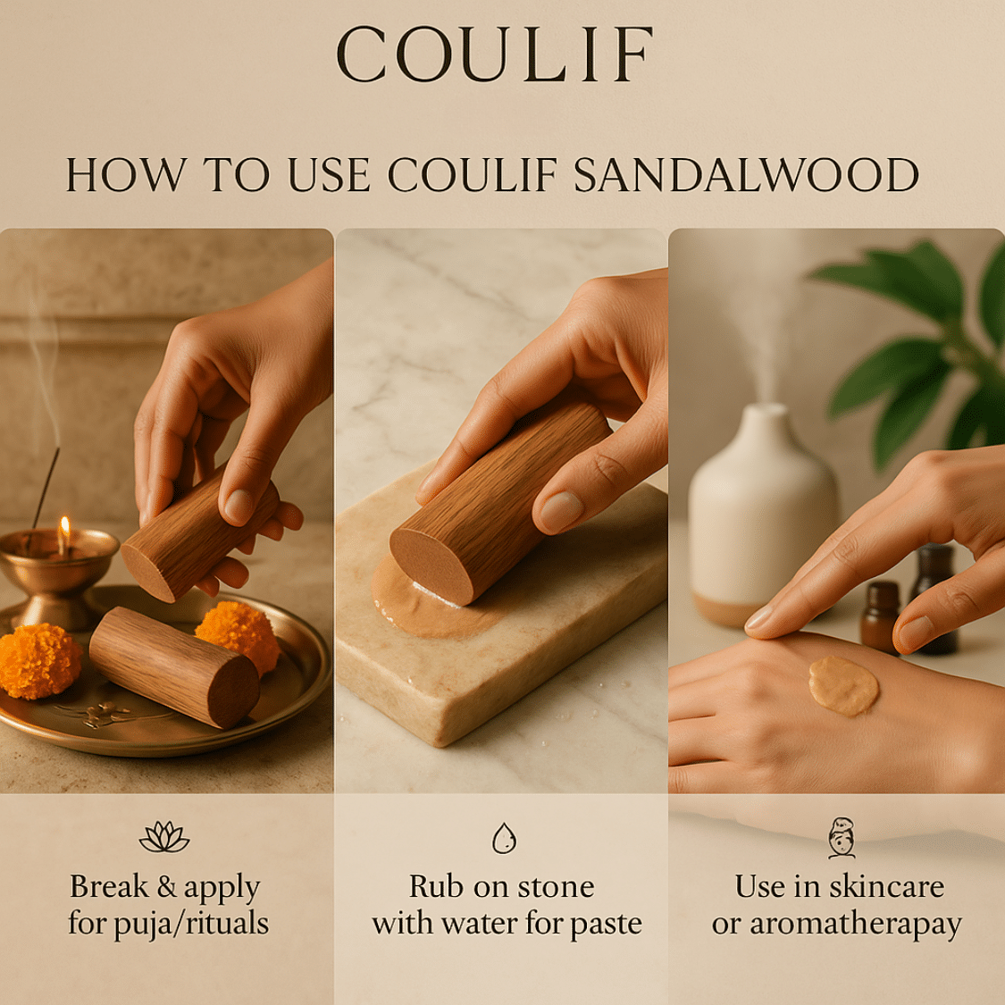 Pure Sandalwood (Chandan) Stick 100% Original Sandalwood | Be Fresh, Be Natural - Image 7